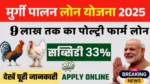 Poultry Farm Loan 2025